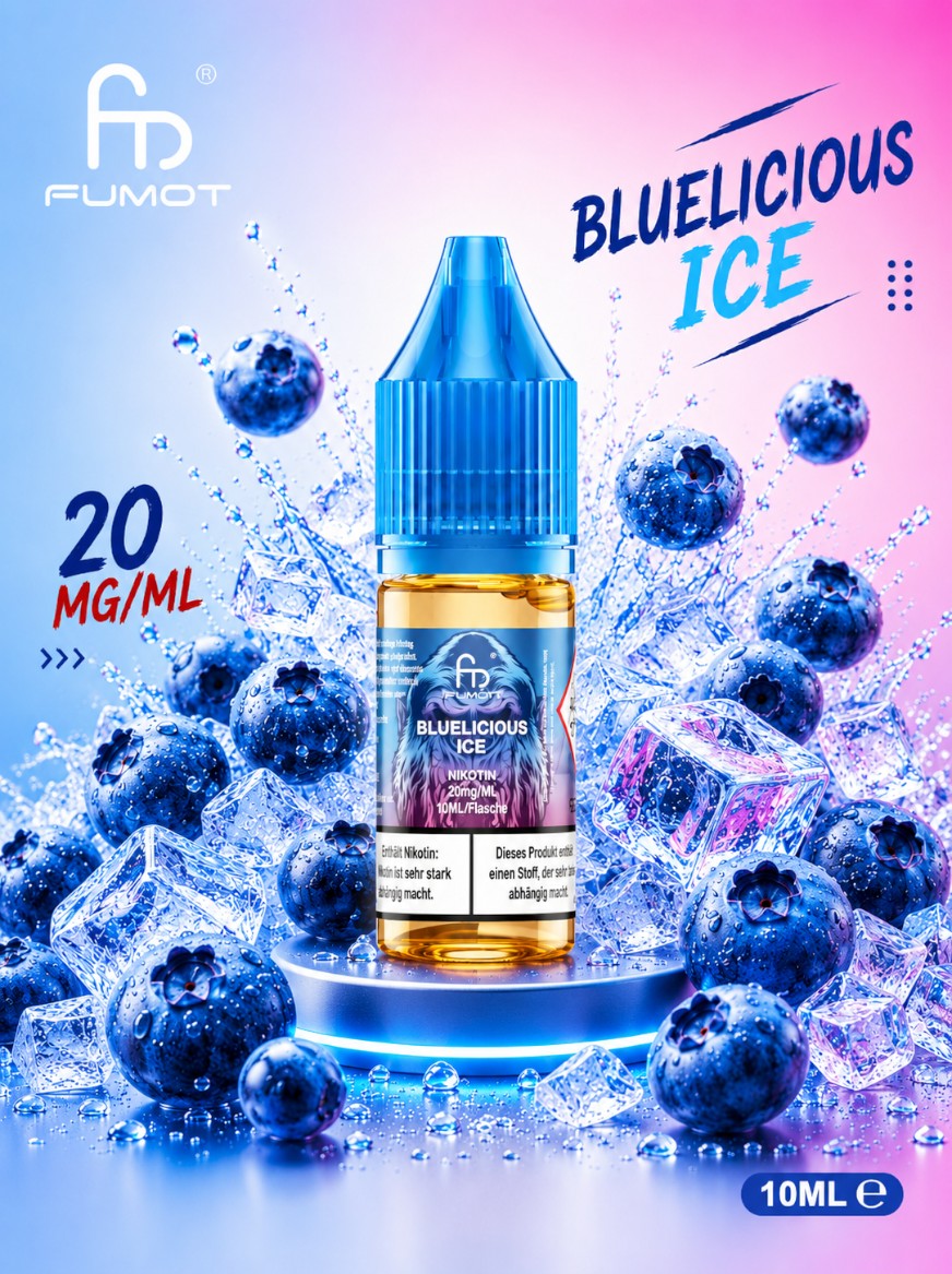 RandM Tornado Liquid | Bluelicious Ice 20mg/ml