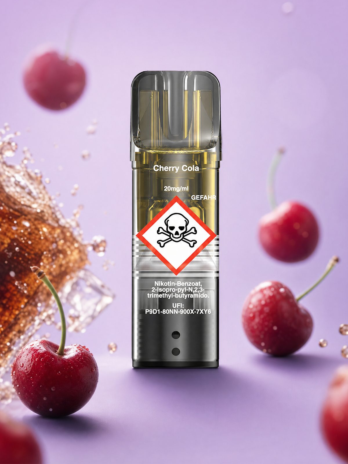 RandM Tornado Pod | Cherry Cola | Elfa kompatibel