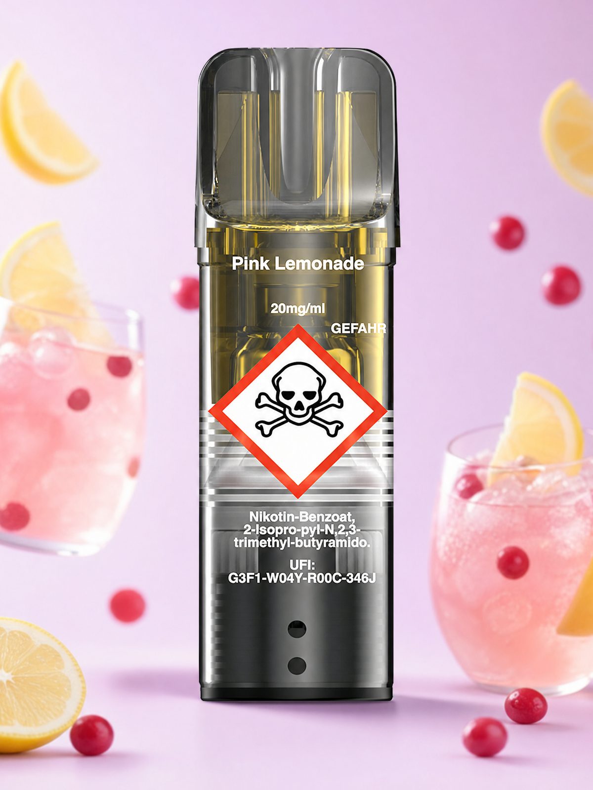 RandM Tornado Pod | Pink Lemonade | Elfa kompatibel