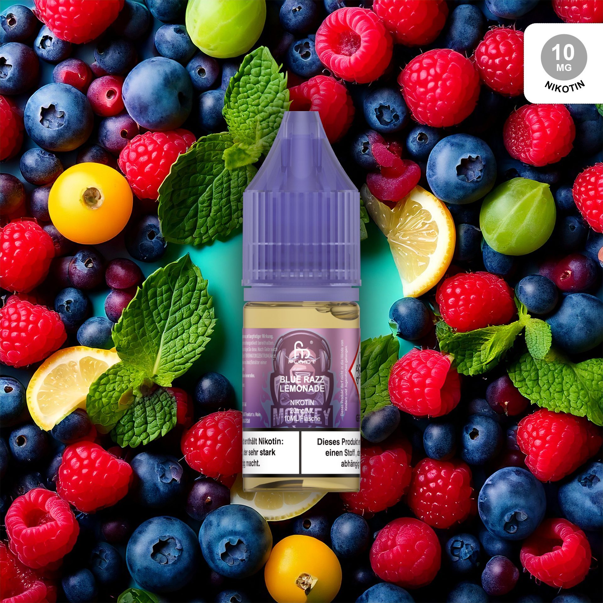 RandM Tornado Liquid | Blue Razz Lemonade 10mg/ml