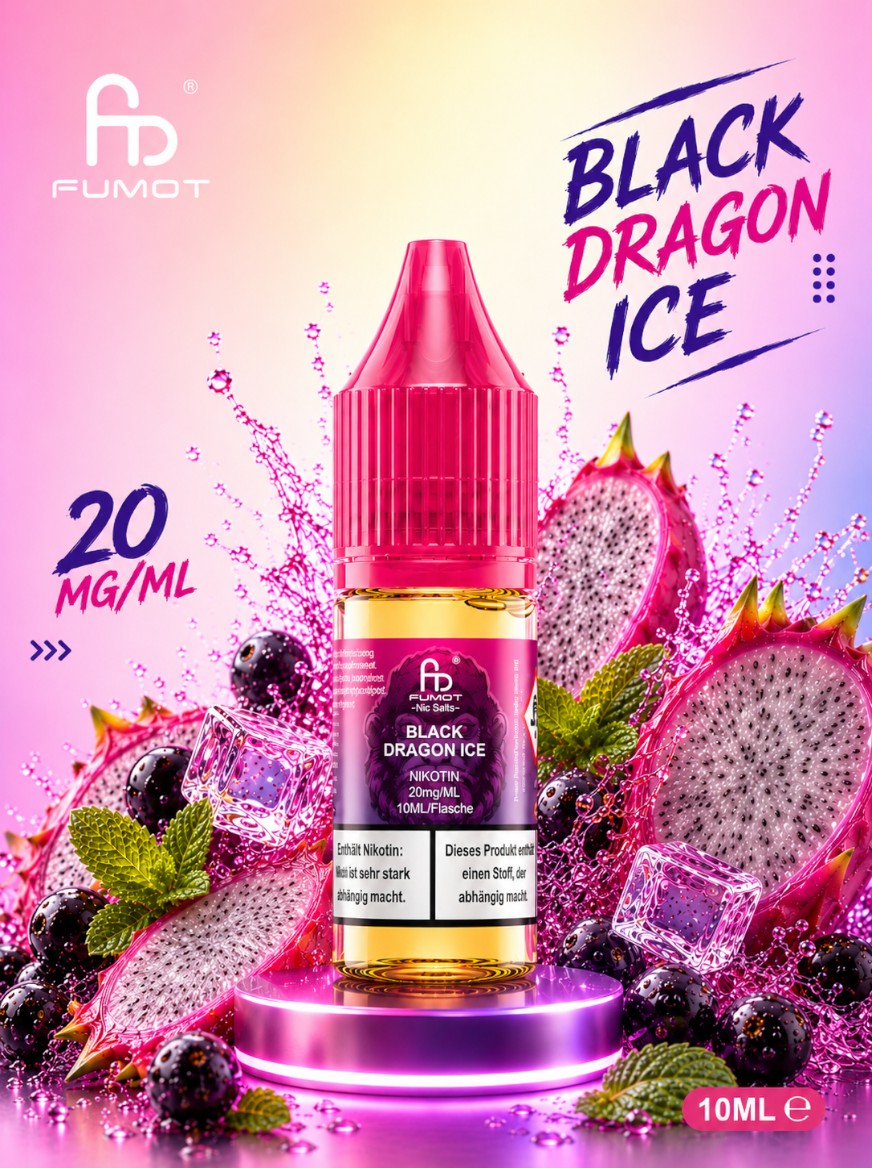 RandM Tornado Liquid | Black Dragon Ice 20mg/ml