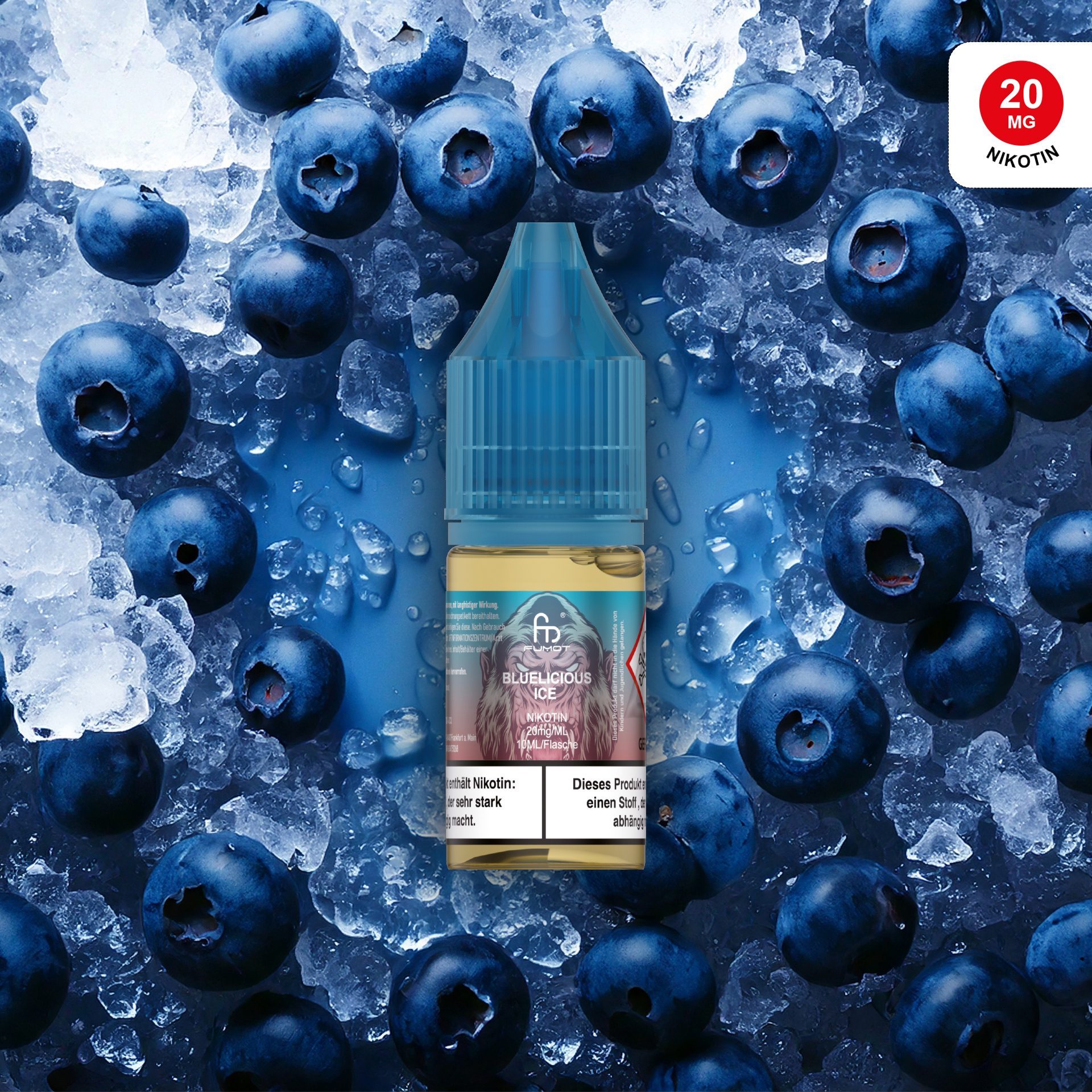 RandM Tornado Liquid | Bluelicious Ice 20mg/ml