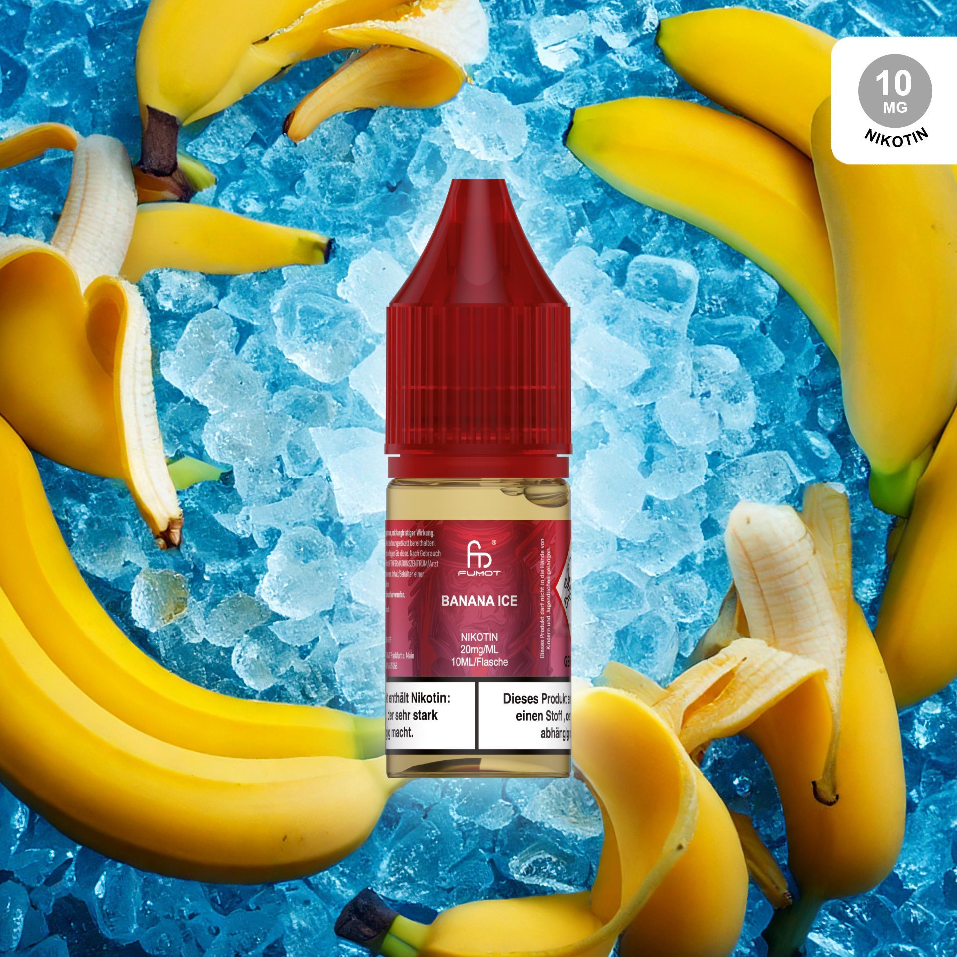 RandM Tornado Liquid | Banana Ice 10mg/ml