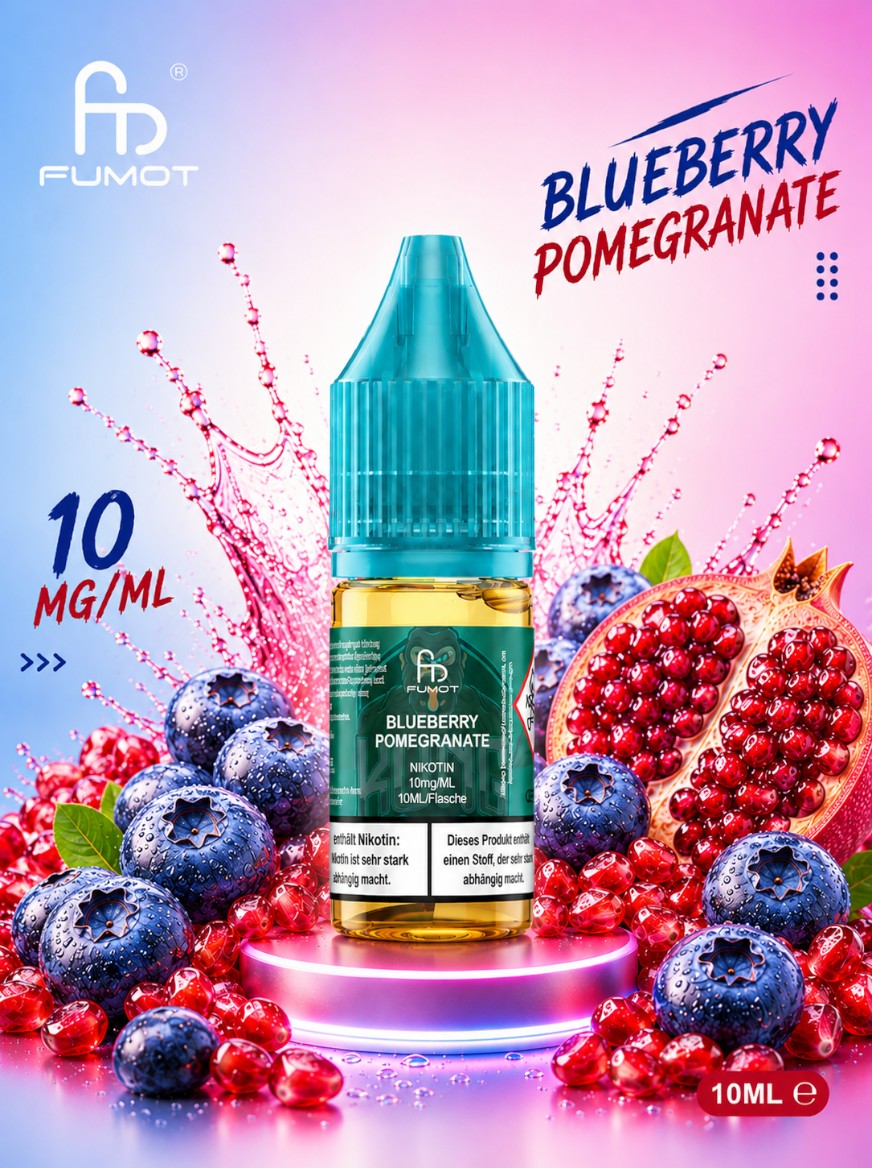 RandM Tornado Liquid | Blueberry Pomegranate 10mg/ml
