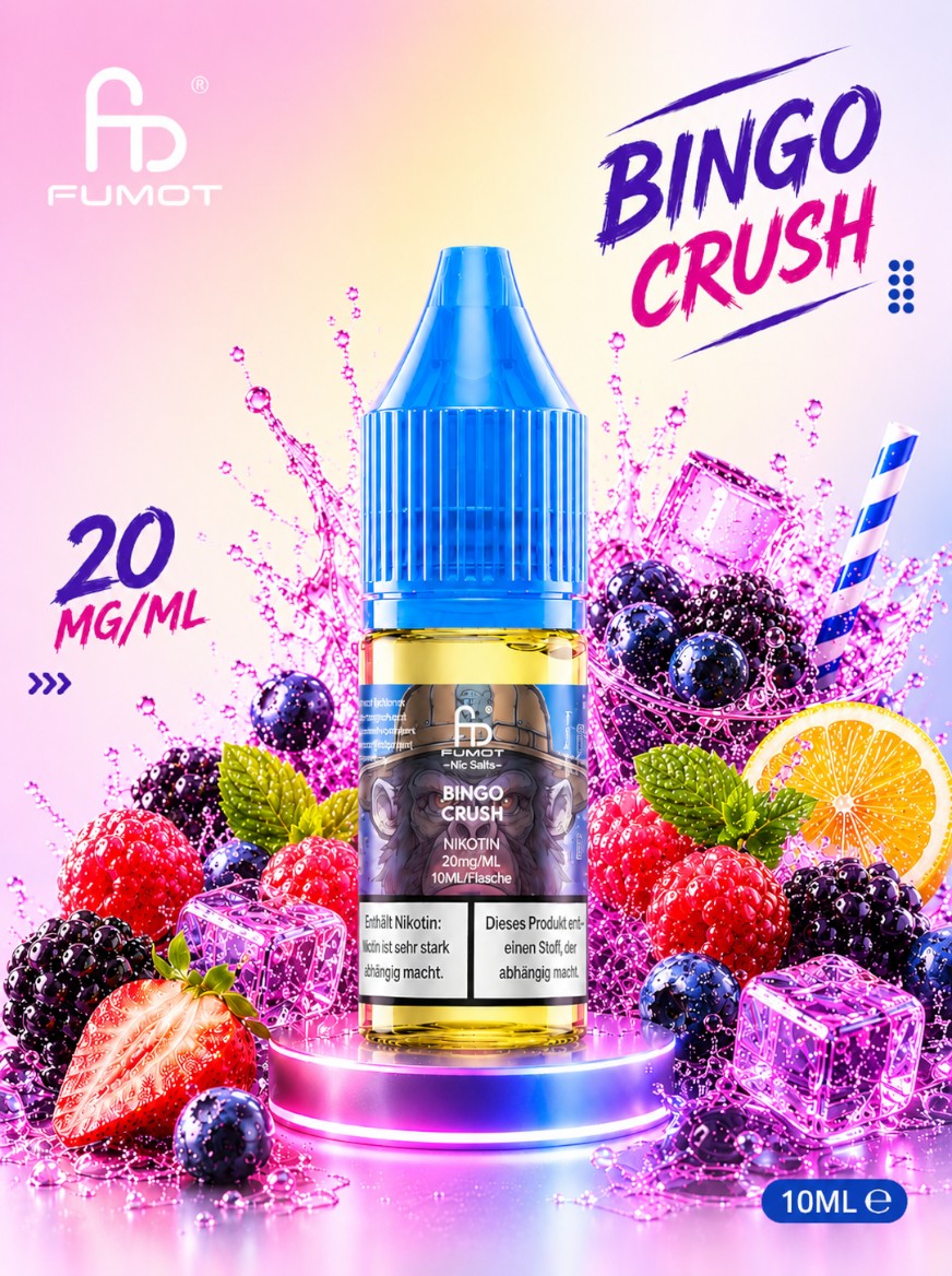 RandM Tornado Liquid | Bingo Crush 20mg/ml