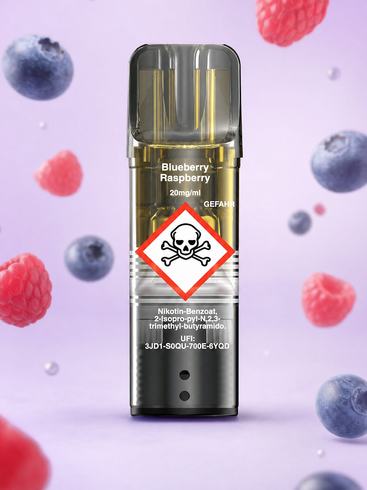 RandM Tornado Pod | Blueberry Raspberry | Elfa kompatibel