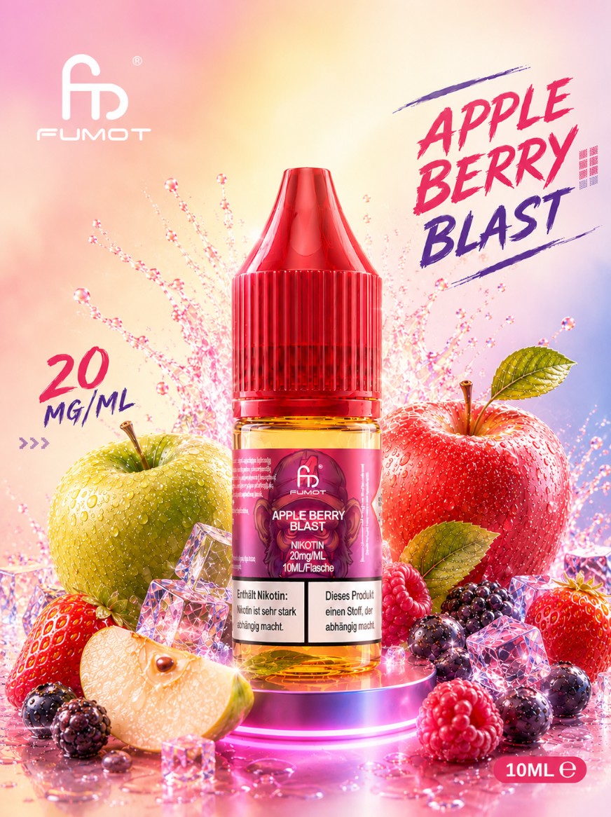 RandM Tornado Liquid | Apple Berry Blast 20mg/ml