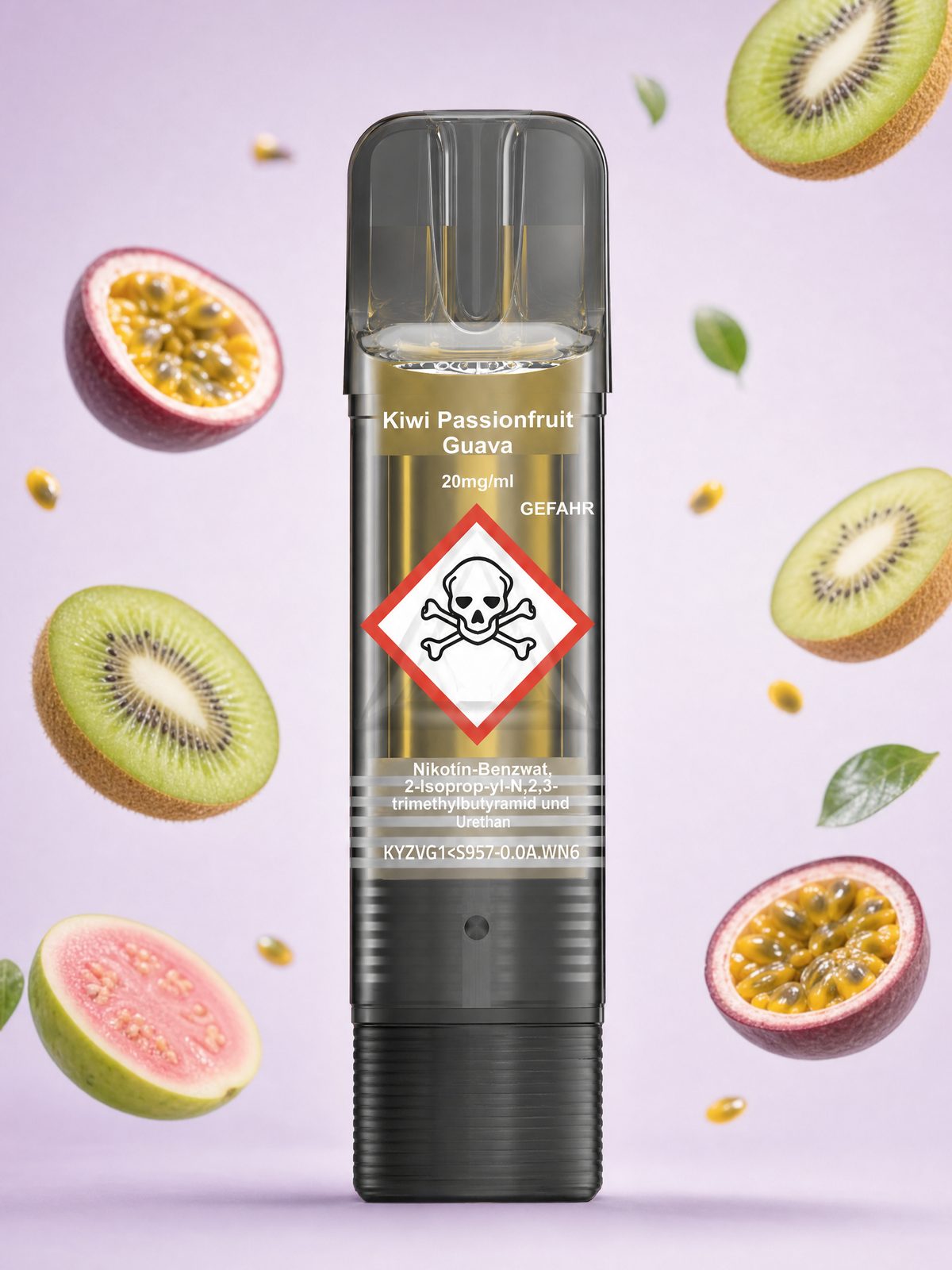 RandM Tornado Pod | Kiwi Passionfruit Guava | Elfa kompatibel