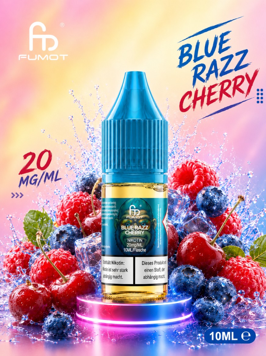 RandM Tornado Liquid | Blue Razz Cherry