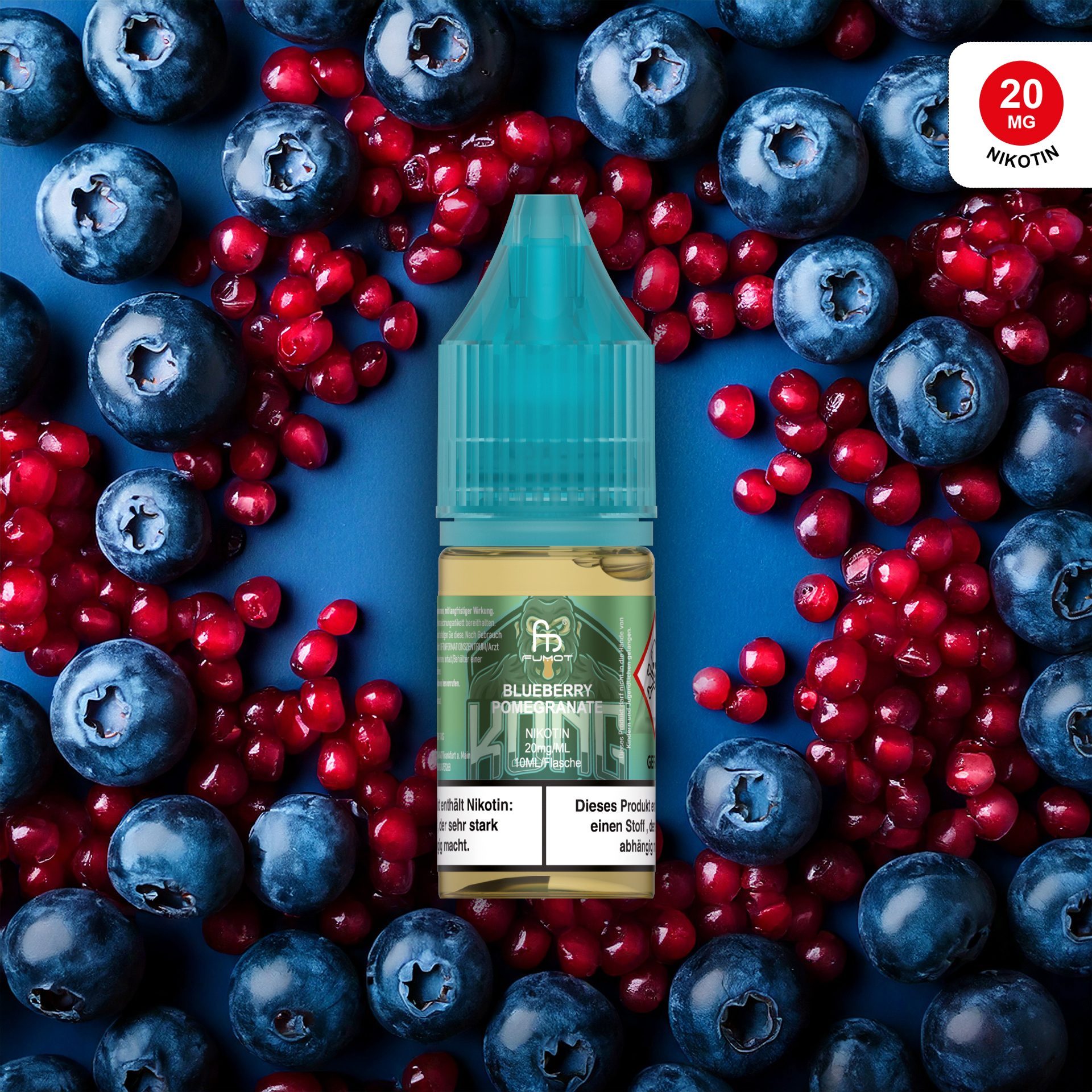 RandM Tornado Liquid | Blueberry Pomegranate 10mg/ml