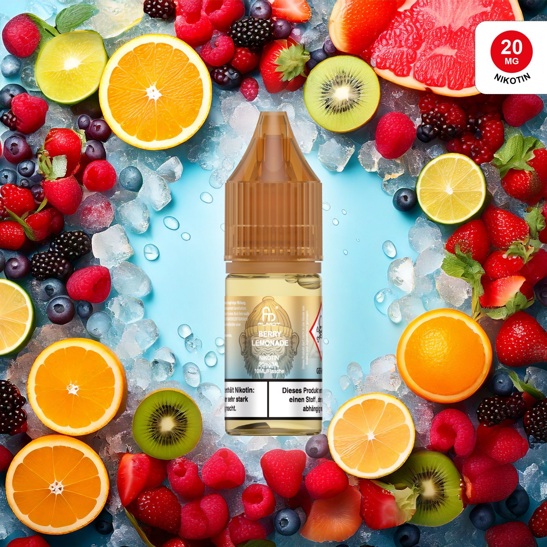 RandM Tornado Liquid | Berry Lemonade 10mg/ml