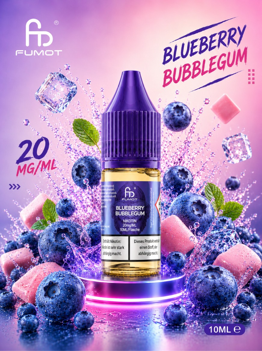 RandM Tornado Liquid | Blueberry Bubblegum 20mg/ml