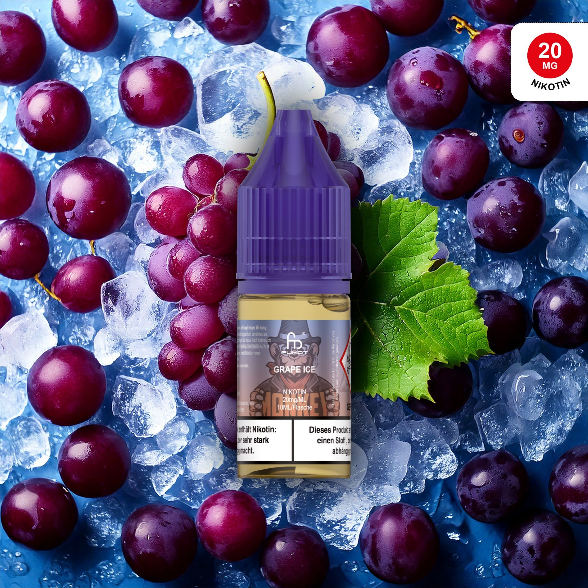 RandM Tornado Liquid | Grape Ice 0mg/ml