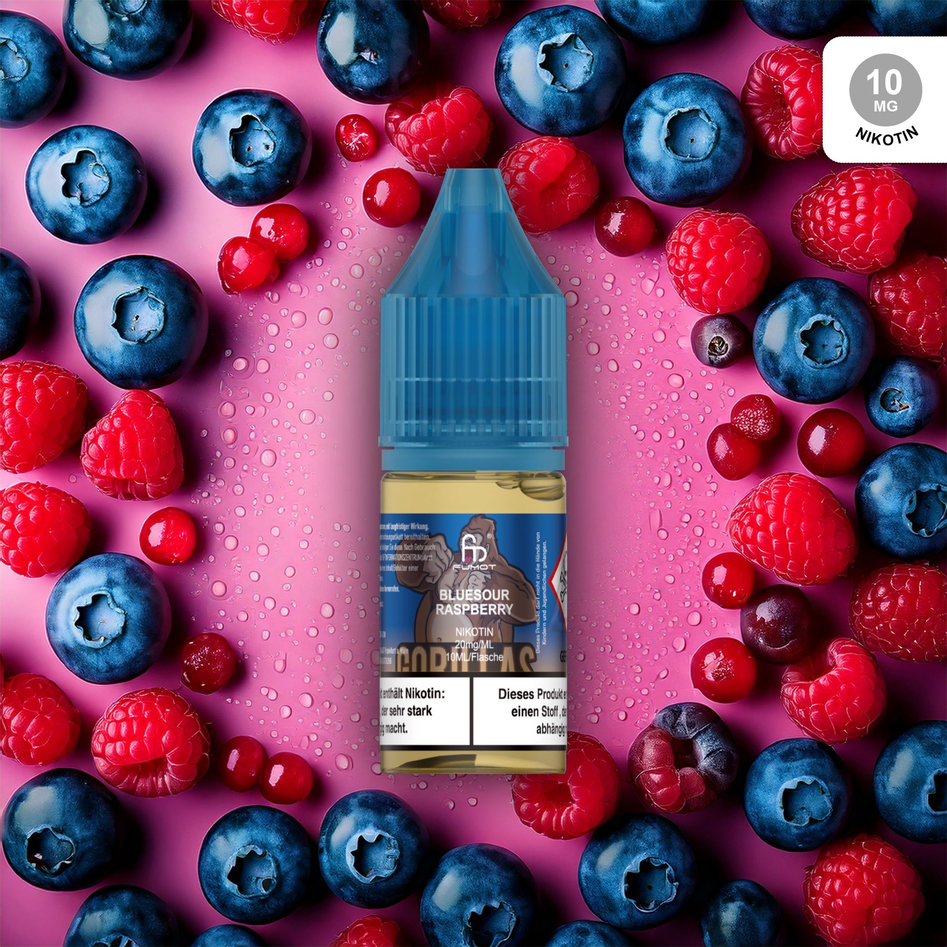 RandM Tornado Liquid | Blue Sour Raspberry 10mg/ml