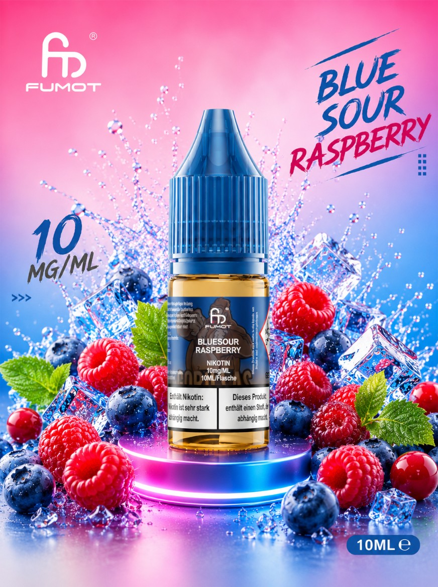 RandM Tornado Liquid | Blue Sour Raspberry 10mg/ml