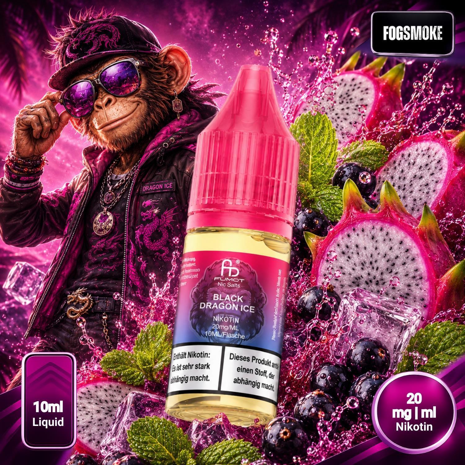 RandM Tornado Liquid | Black Dragon Ice 20mg/ml