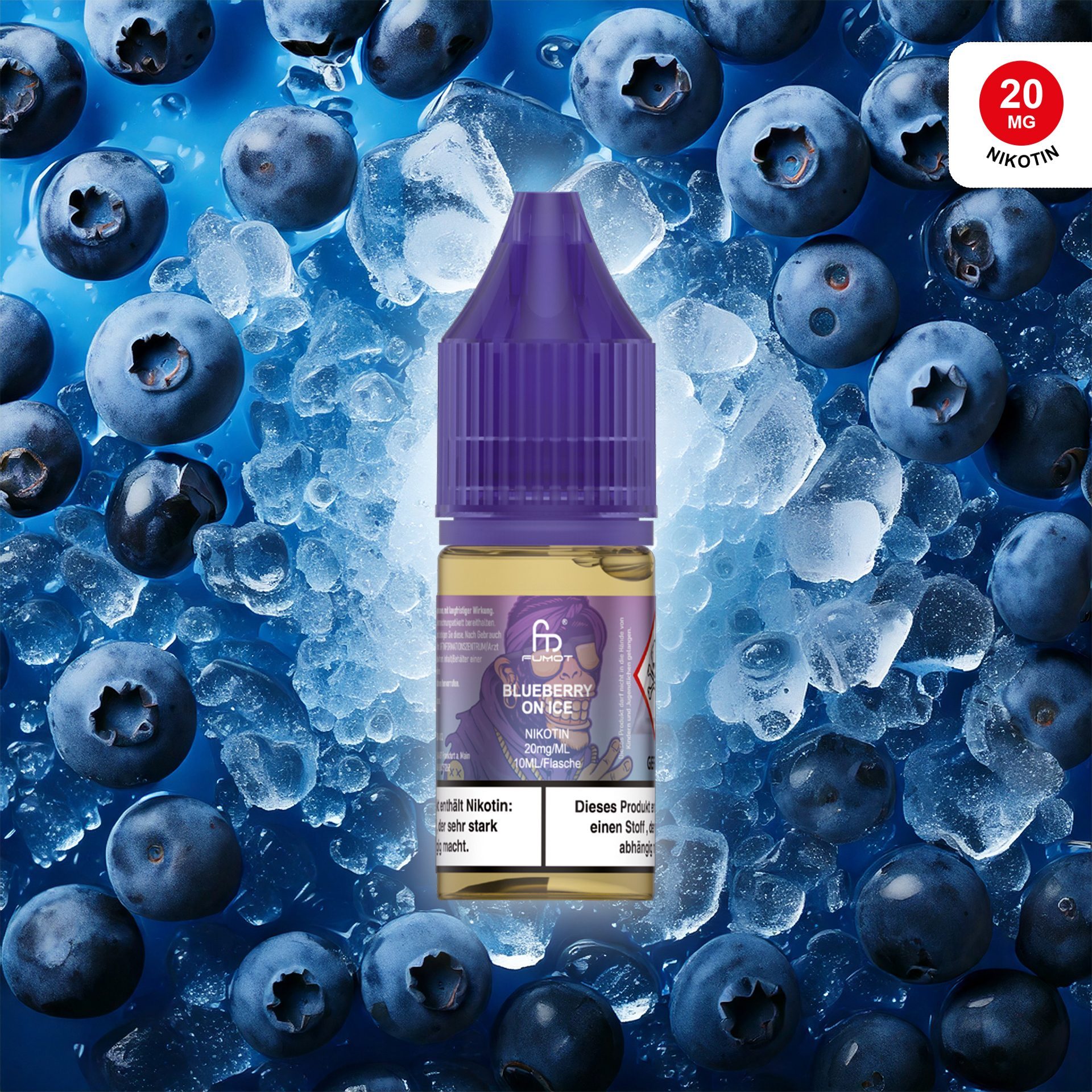 RandM Tornado Liquid | Blueberry On Ice 20mg/ml